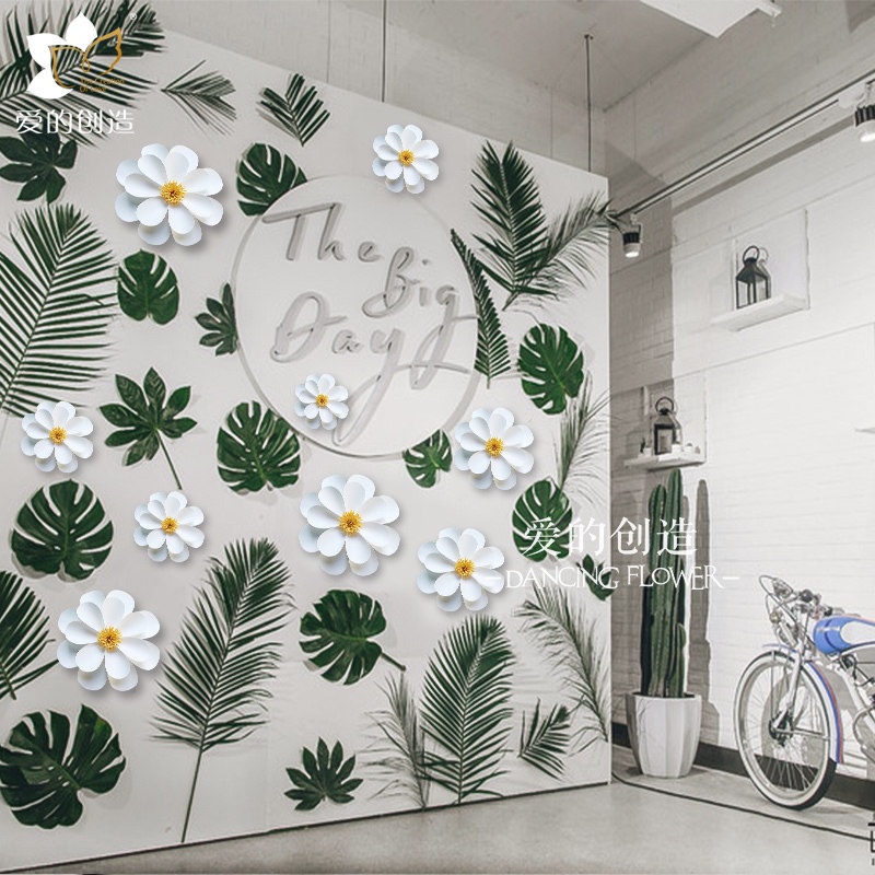 大型立体纸花婚礼大型道具布置饰品橱窗装饰布置卡纸花百合纸艺花|msdalam kategori bekalan perayaan/hadiah, set perkahwinan/props, Perkahwinan bunga sutera - dari Buy2taobao.com untuk memberikan perkhidmatan ejen Taobao profesional membeli