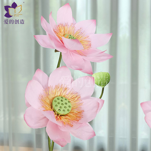 大型婚礼舞台布置手工立体纸花