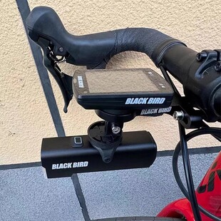 黑鸟自行车L3前灯1200流明强光吊装 夜骑灯山地车公路车下挂手电