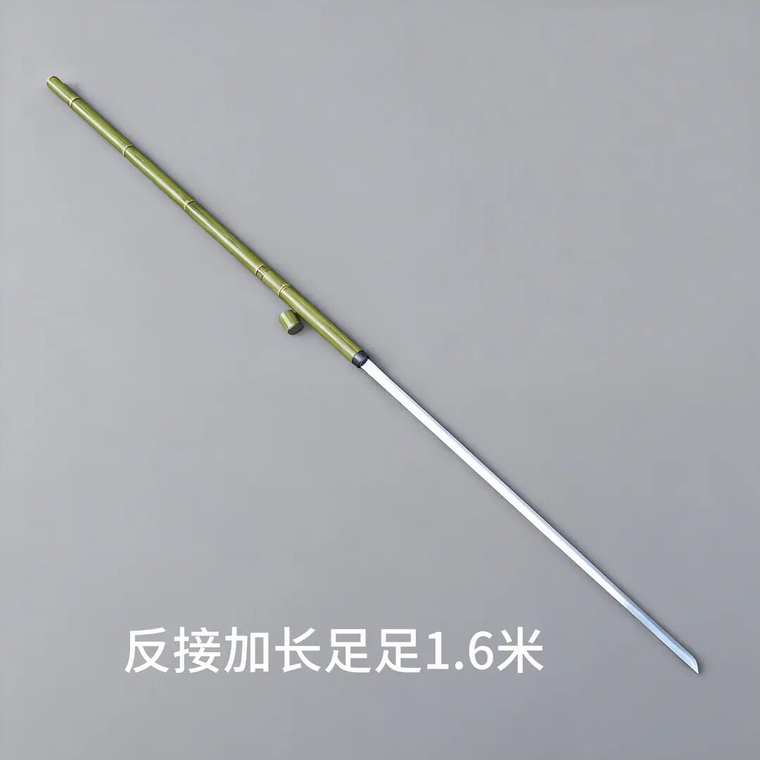 可反接竹中刀户外车载防身龙泉唐横刀轨道钢高温淬火冷兵器未开刃