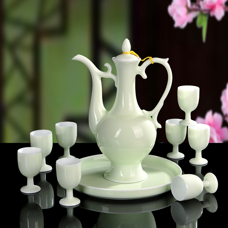 景德镇陶瓷酒具套装家用中式分酒酒具套件