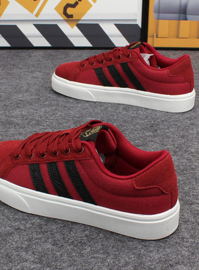 情侣低帮阿甘鞋男女百搭休闲板鞋学生平底帆布鞋防滑运动滑板鞋潮