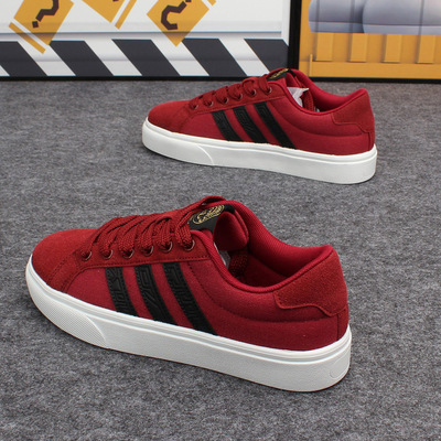 低帮阿甘鞋休闲平底帆布板鞋情侣