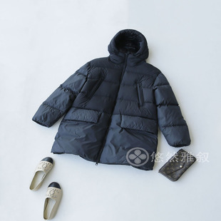 中长款 仅限老客 温暖想焊身上 男女都可 大号毛毡徽章羽绒服 自留