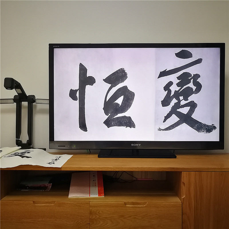 班班通书法绘画恒变BV510实物投影仪教学展示台A3展台投影机
