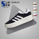 Gazelle 三叶草 Bold 女HQ6912 Adidas 厚底低帮复古休闲板鞋 黑白