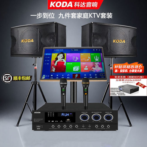科达音响套装专业家用卡拉OK全套
