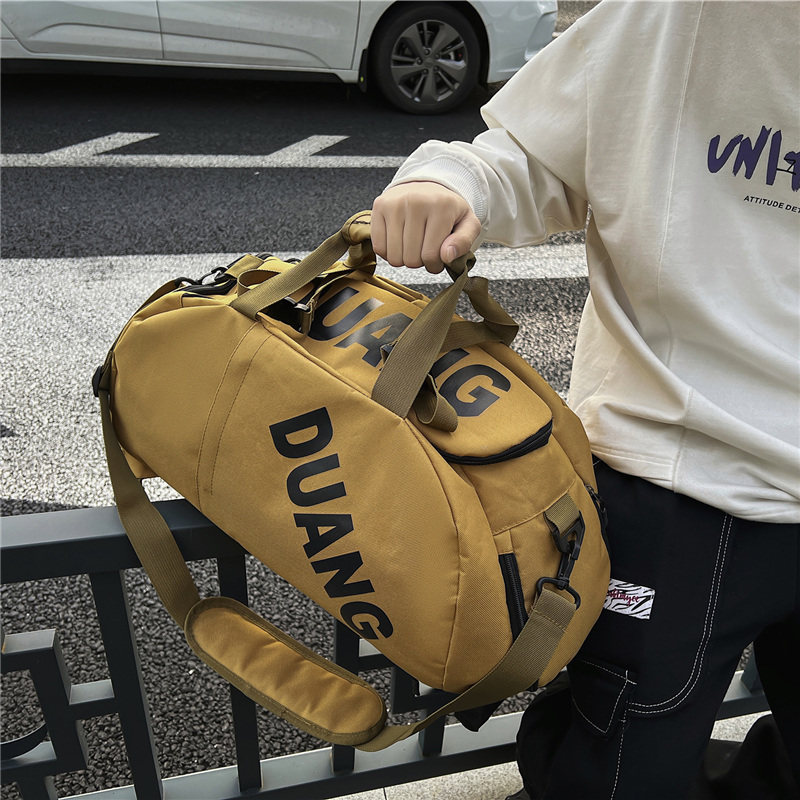 多功能潮牌旅行双肩包手提斜跨男女干湿分离背包登山包大容量健身