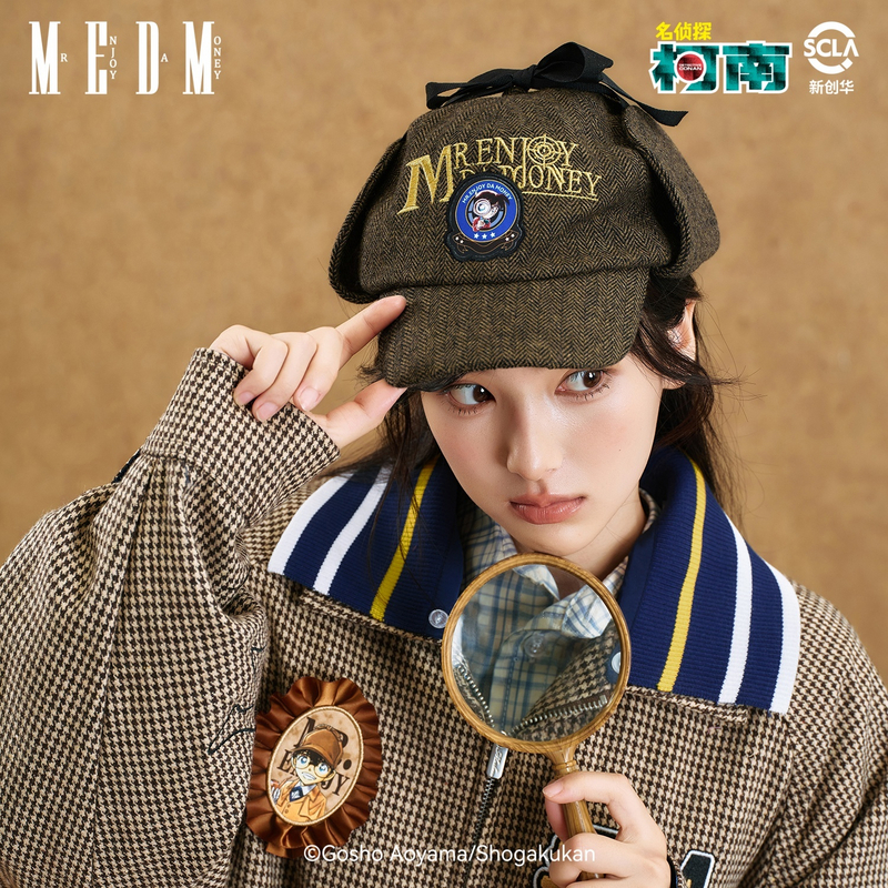 MEDM名侦探柯南联名休闲帽