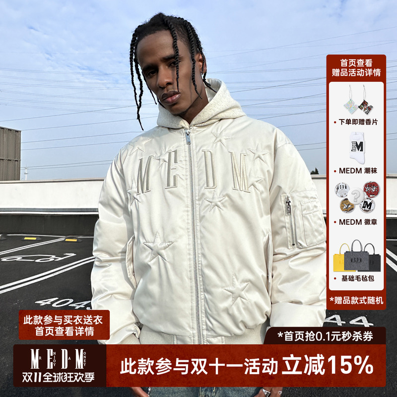 MEDM国潮常规领标准MA1羽绒服