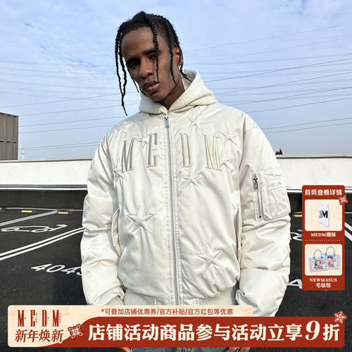 MEDM国潮常规领标准MA1羽绒服