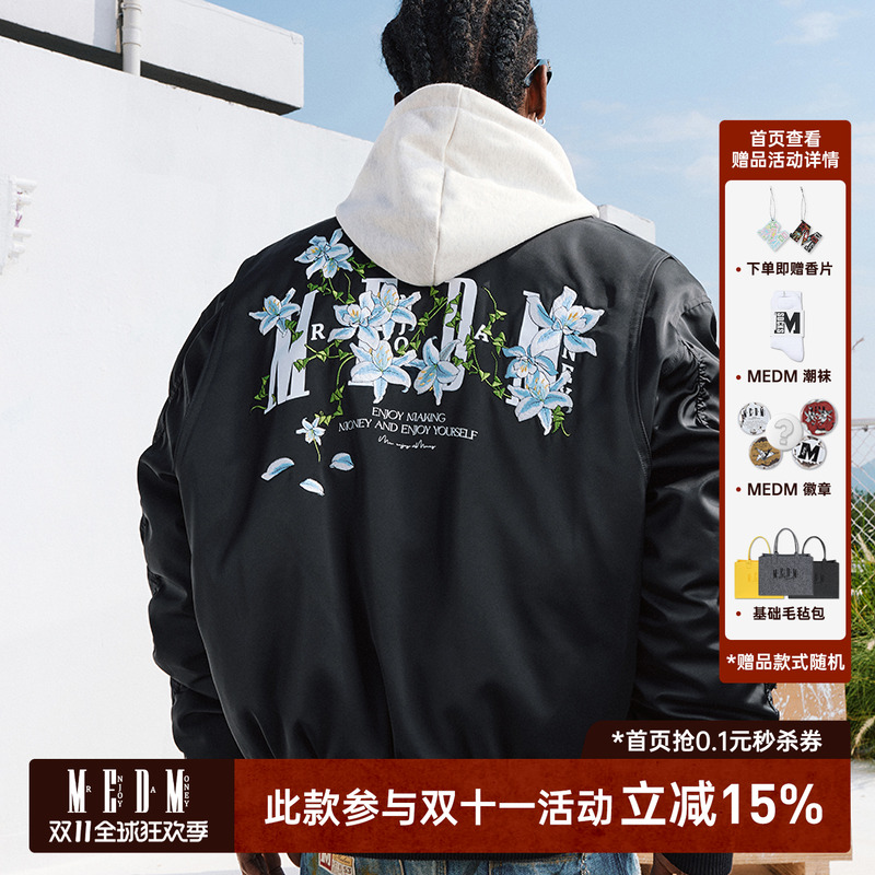 MEDM24FW花卉羽绒服MA1