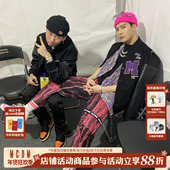 棒球服夹克王嘉尔同款 MEDM外套男女潮情侣装 潮流宽松春秋美式 上衣