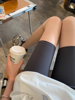 夏季孕妇短裤鲨鱼裤瑜伽裤子