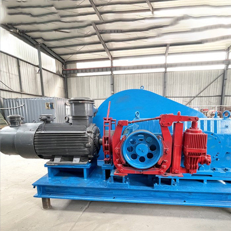 矿用无极绳绞车 sq-30 轨道运输设备 多功能牵引辅助 鸿业