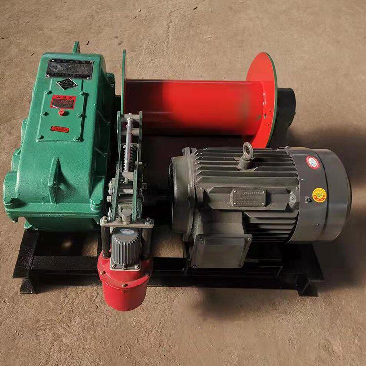 矿用设备拆卸用 电动卷扬机jm5t 提升挪移 钢丝绳排列有序安全系