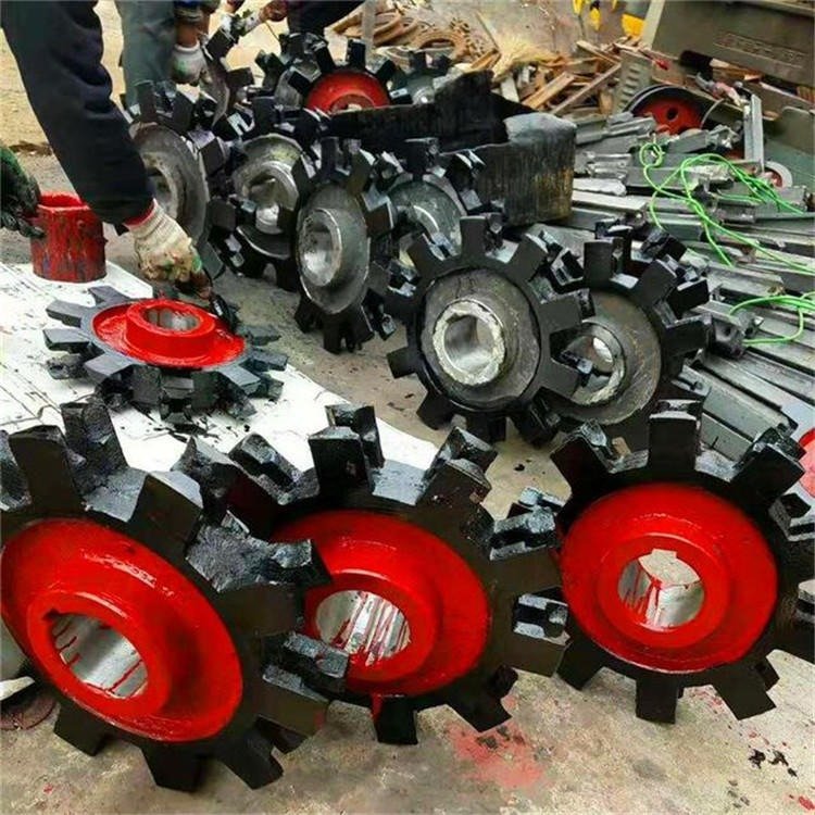 普煤供应工业齿轮链轮 矿用刮板机链轮 维修矿用链轮组
