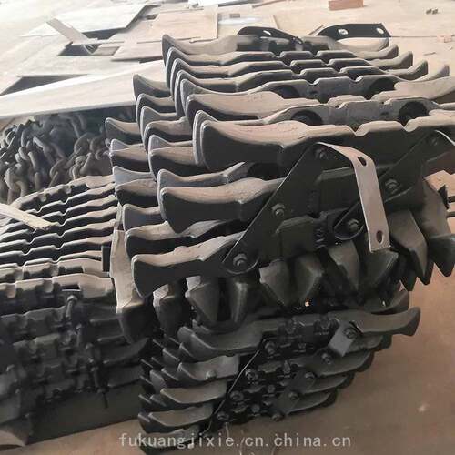 矿用耗牛角配件 鸿业厂家 SGZ830/200/ 86SF-01锻打淬火刮板机