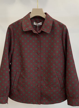 秋之歌Q14022奶奶春装外套女中老年人60岁70岁上衣妈妈装翻领宽松