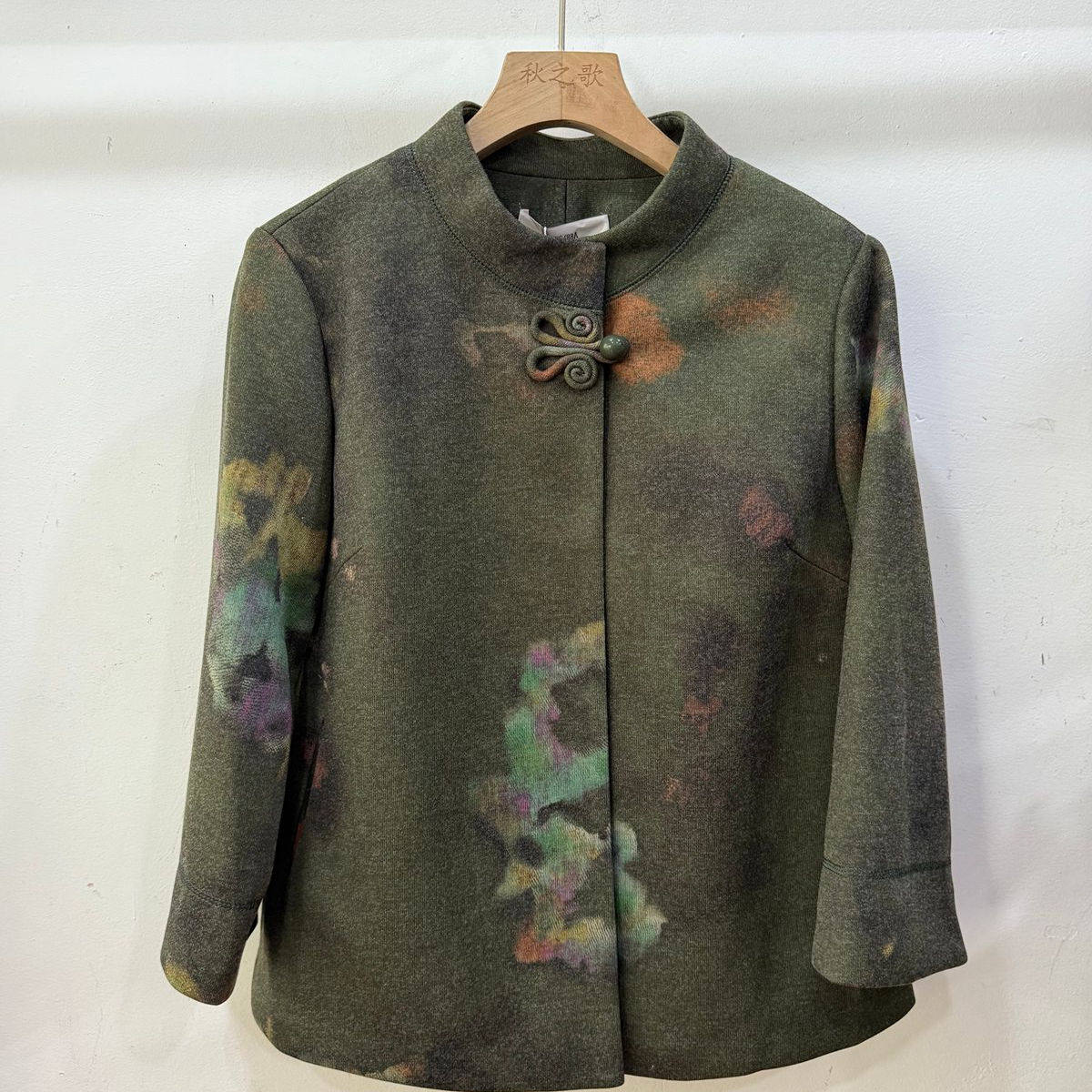 Q65027 奶奶春装外套2026新款老年人女春秋季洋气上衣服妈妈唐装