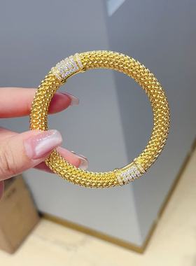 足金999手镯56圈口净金重13.59克