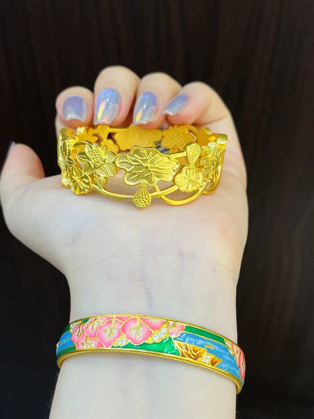 深圳水贝黄金工厂不是代，工费便宜引流金价加工费来图定制，勿拍