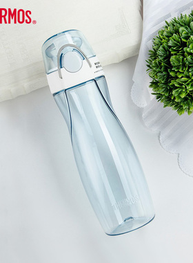 膳魔师运动水杯Tritan塑料夏季便携小蛮腰随手杯太空杯TCSA-501