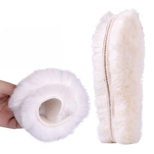 鞋 冬季 垫加厚皮毛男女保暖毛绒吸汗运动鞋 垫棉鞋 垫 保暖羊毛毡鞋