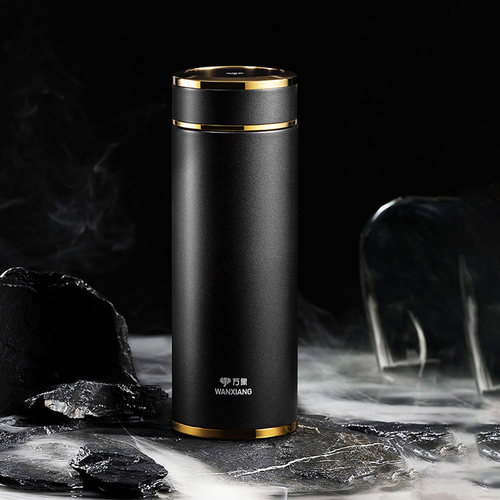 保温杯茶水分离杯子不锈钢便携