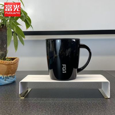 富光保温马克杯带盖304不锈钢办公室咖啡杯男女泡茶家用水杯刻字