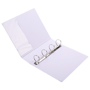 文件夹三面插袋A4打孔活页夹白色插页快劳夹两孔三孔四孔档案夹收纳资料夹试卷分类夹办公用品