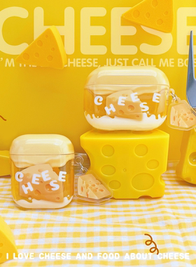 JoeJoe原创芝士适用二代苹果airpods3保护套蓝牙耳机壳Pro2三代软