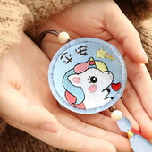 香囊香包DIY刺绣材料包平安符御守车挂吊坠荷包空袋随身佩戴礼物