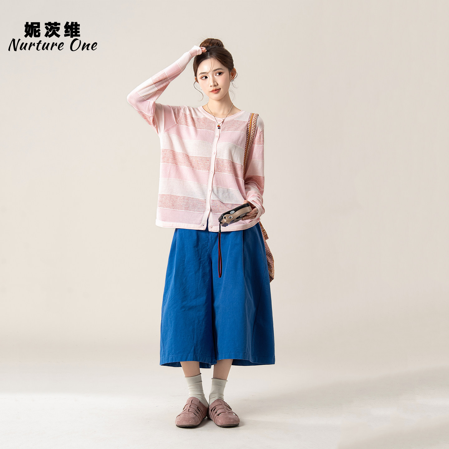 妮茨维【1.30 20:00春季新品】前4小时6折 限50件！粉系慵懒,女装/女士精品,毛针织衫,淘宝优惠券,粉丝福利购,淘宝优惠卷