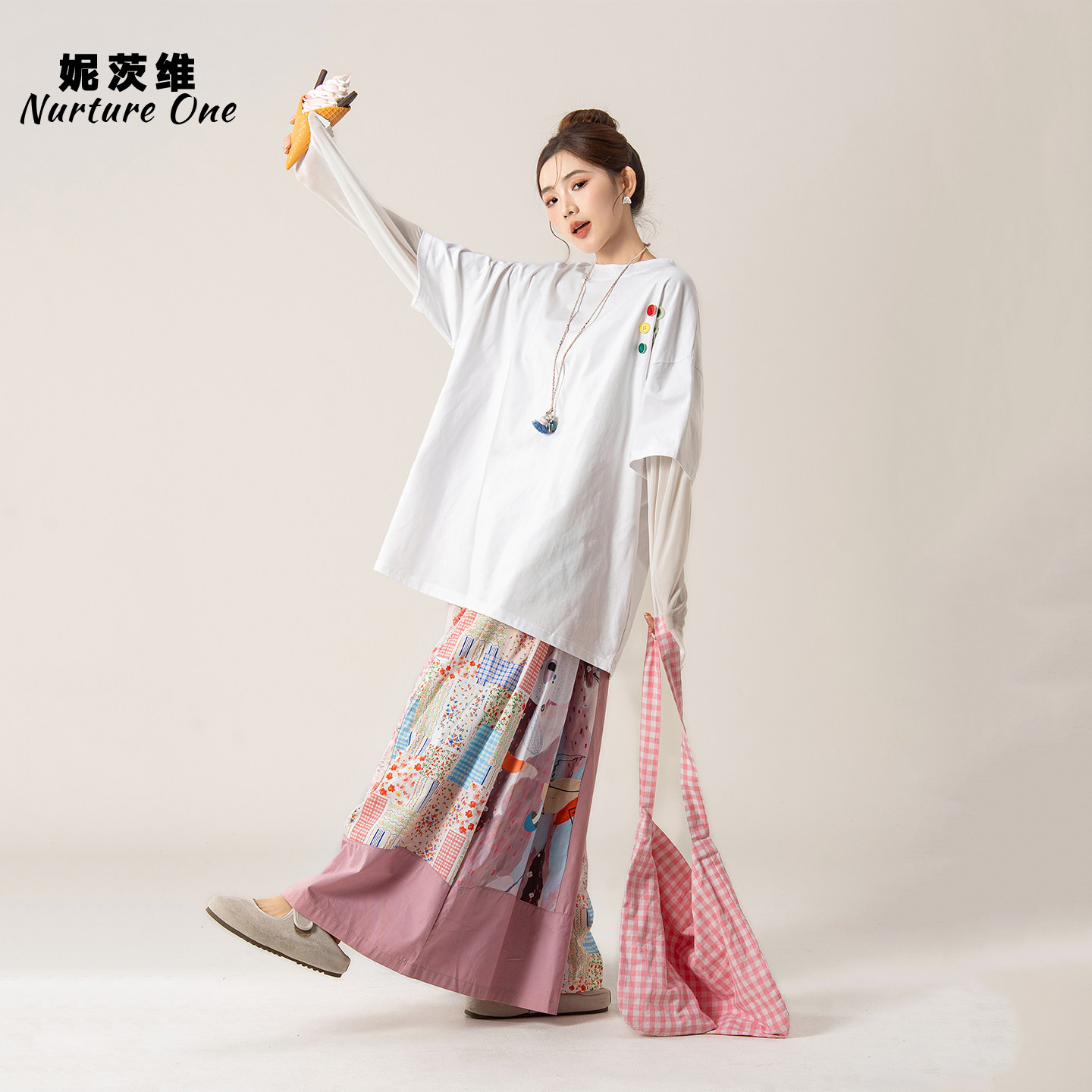 妮茨维【1.30 20:00春季新品】前4小时6折 限50件！简白活力,女装/女士精品,T恤,淘宝优惠券,粉丝福利购,淘宝优惠卷