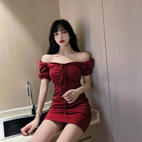 Летний сексуальный корсет, платье, подходит для подростков, открытые плечи