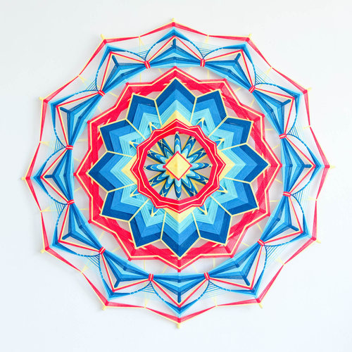 念生活铺子大型手工编织壁挂