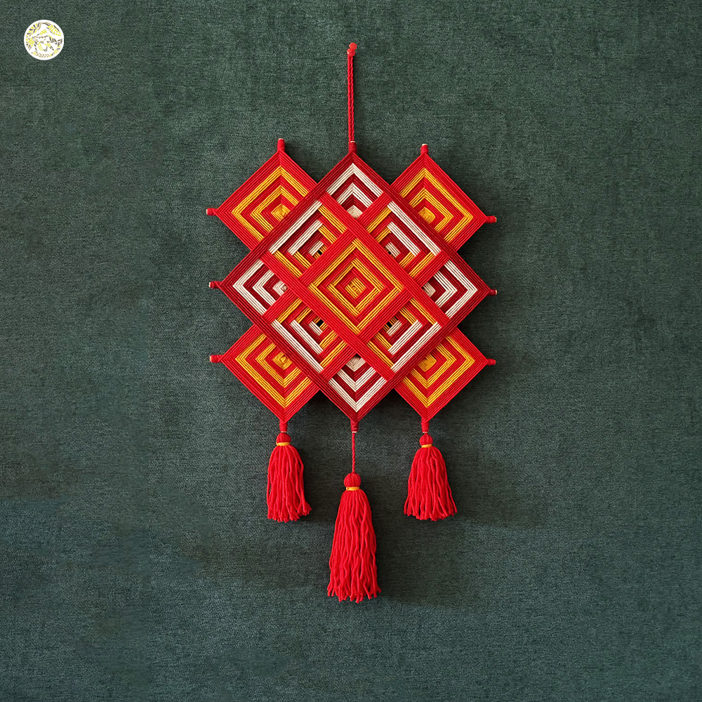 念生活铺子绕线曼达拉手工墙饰