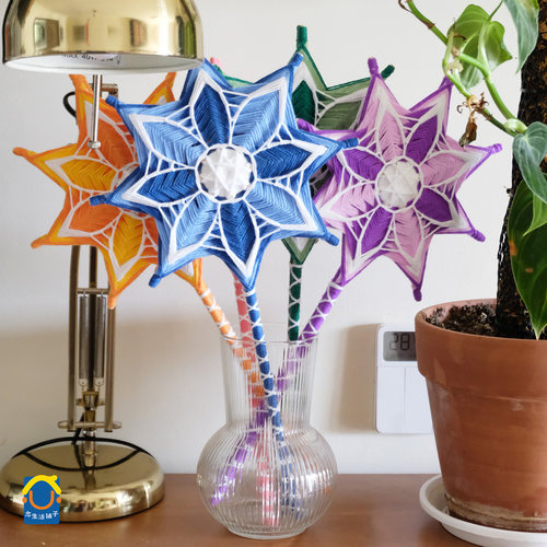 花漾绕线曼达拉材料包