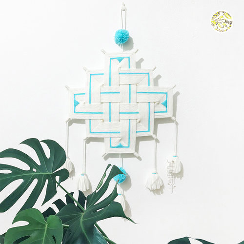 彩虹丨绕线曼达拉毛线手工diy