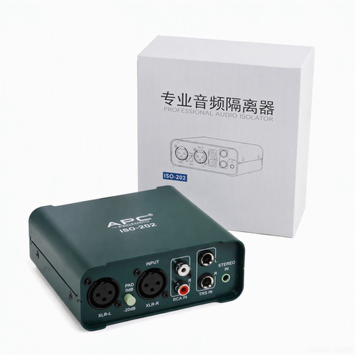 APC ISO-202高品质双通道音频隔离器 立体声音频隔离器