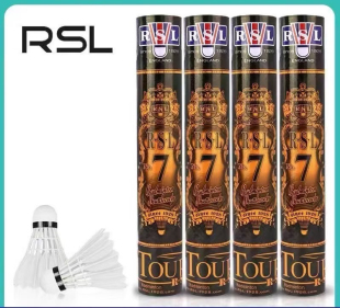亚狮龙RSL7号羽毛球稳定初学训练no7号耐打球 实体专店发货正品