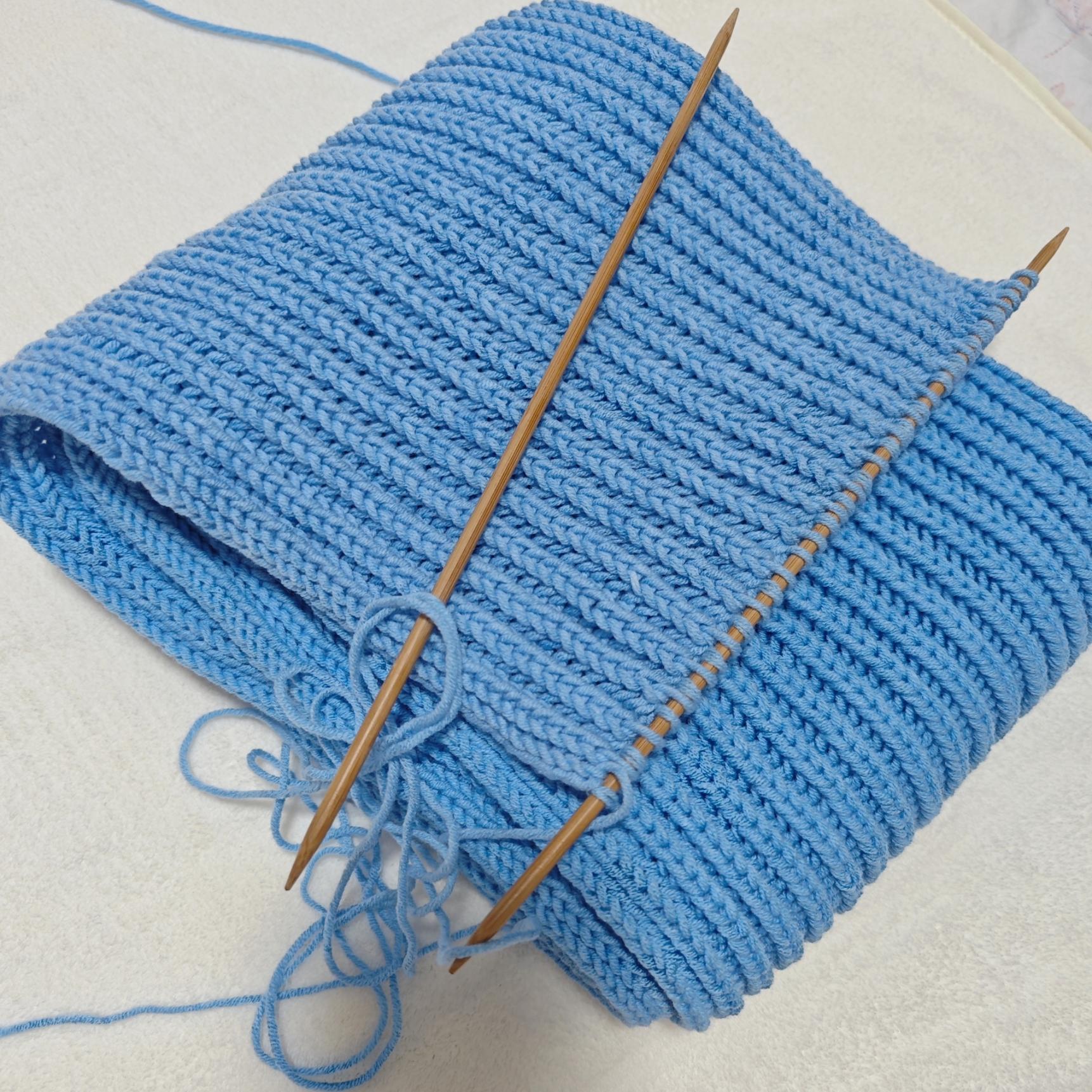 纯手工编织的毛线围巾diy相思扣