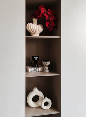 浴舍 ins风新年喜庆电视柜摆件乔迁之喜送礼家居陶瓷软装装饰品