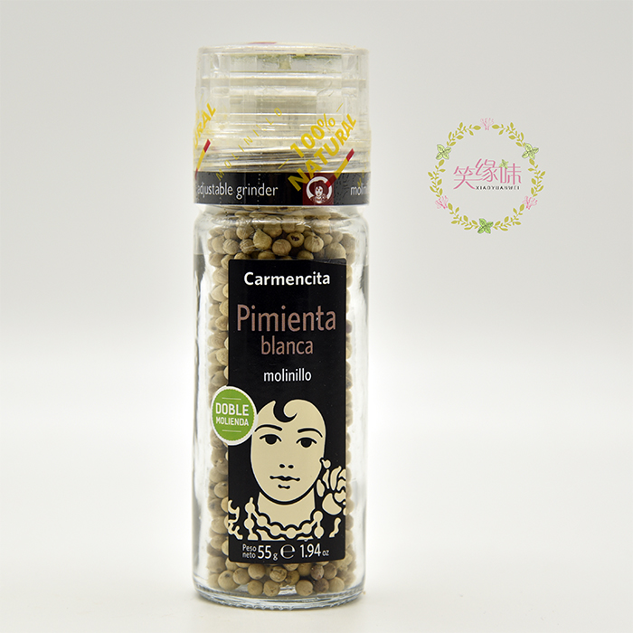 £¨Ð¦ÔµÎ¶£©¿¨ÃÉÑÐÄ¥Æ÷¼´Ä¥Æ¿Î÷°àÑÀµ÷Áϰ׺ú½·Á£Ïãwhite pepper