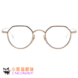 KameManNen万年龟日本手工眼镜复古纯钛全框近视男女眼镜KMN1231