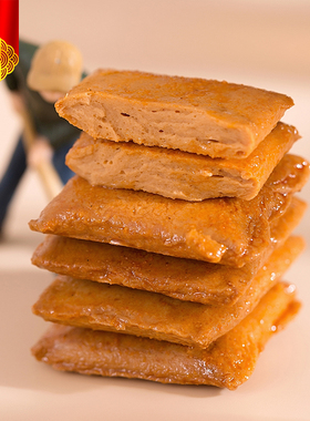 香海鱼豆腐干解馋小零食辣味小吃即食鱼豆腐干小包装休闲食品245g