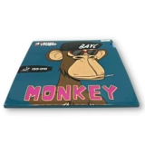 Sauer Tröger Monkey Monkey Attack, одинарная накладка для настольного тенниса, комплект длинных накладок, синяя накладка