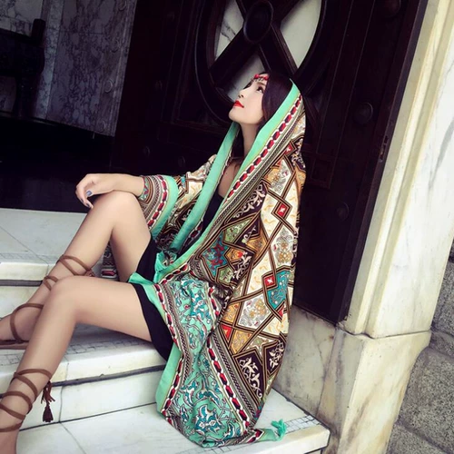 Накидка, пляжный фартук, шарф, купальник, защита от солнца, пляжный стиль