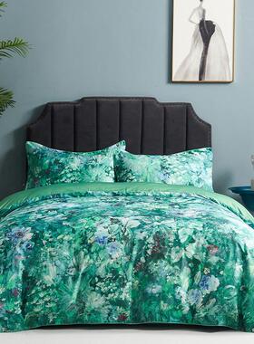 GIVERNY HOME四件套全棉印花高支高密被套床单款套件 油画